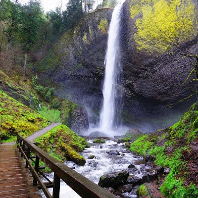 Latourell Falls; waterfall in Oregon